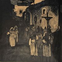 Giuseppe Biasi "Processione della Via Crucis"